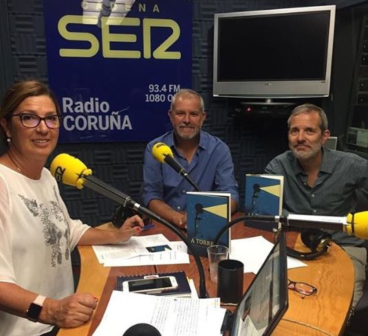 soltero inicial río Na Cadena SER - Coruña con Maite González e Javier Pintor, para falar de "A  TORRE" - Antonio Sandoval Rey